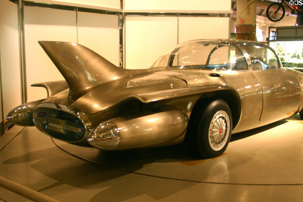 General Motors Firebird II gas turbine car of tomorrow (1956) at Henry Ford Museum. Dearborn, MI.
