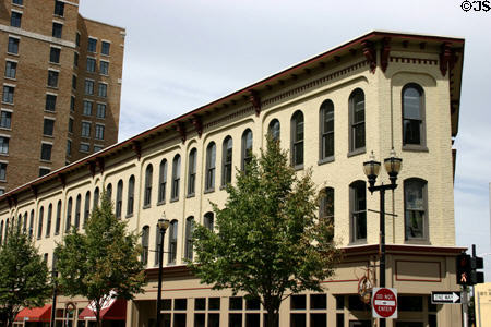 Heritage commercial buildings. Grand Rapids, MI. Style: Italianate.