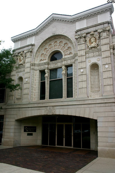 Strand Theater & Arcade (1921) (217 S. Washington St.). Lansing, MI. Architect: John Eberson.