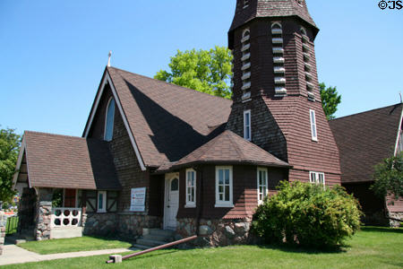 St John's Episcopal Church (1899) (120 S. 8th St.). Moorhead, MN. Architect: Cass Gilbert.