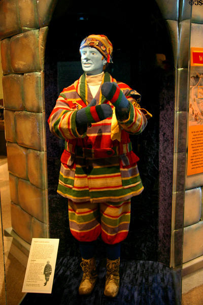 Winter Carnival uniform (1917) at Minnesota History Center Minnesota History Center. St. Paul, MN.
