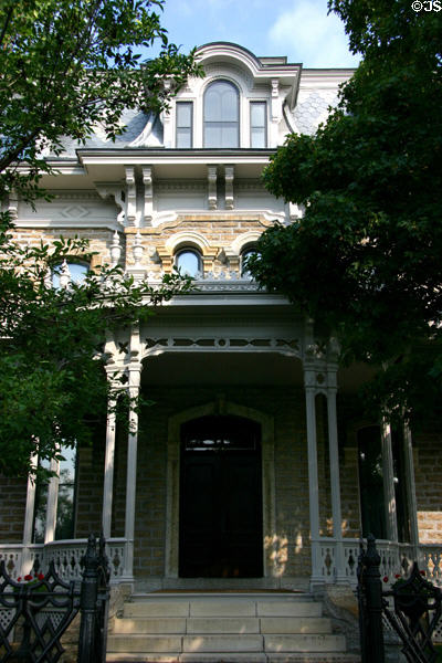Entry of Alexander Ramsey home of Minnesota's first territorial governor. St. Paul, MN.