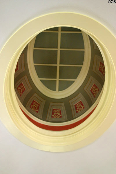 Courtroom dome in Old St. Louis County Courthouse. St Louis, MO.
