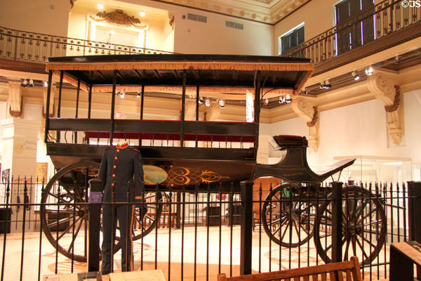 McCabe Powers Carriage which exhibited at St Louis World's Fair (1904) at Missouri History Museum. St. Louis, MO.