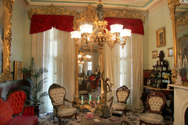 Parlor at Campbell House Museum. St. Louis, MO.