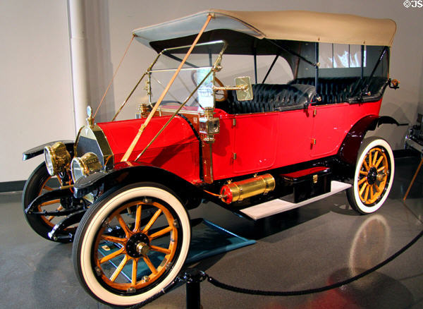 Hudson Model 33 Touring car (1911) once owned by W.C. Fields at St. Louis Museum of Transportation. St. Louis, MO.