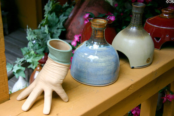 Ceramic souvenirs at Silver Dollar City. Branson, MO.