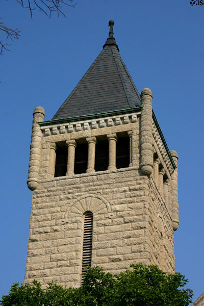 First Church United Methodist (1898) (201 Monroe St.). Jefferson City, MO.
