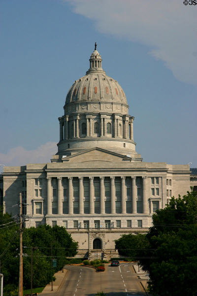 Missouri State Capitol (1911-17). Jefferson City, MO.