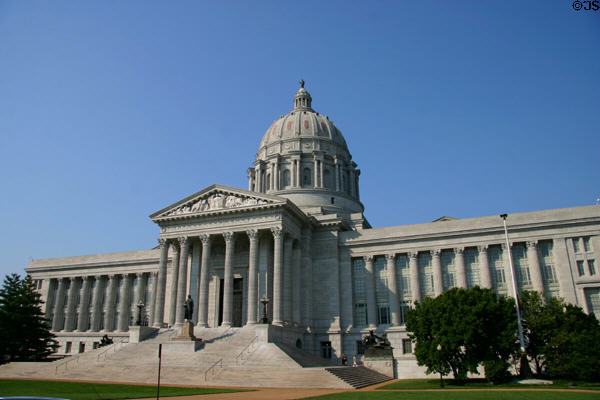 Missouri State Capitol (1911-17). Jefferson City, MO. Architect: Egerton Tracy & Evarts Swartwout.