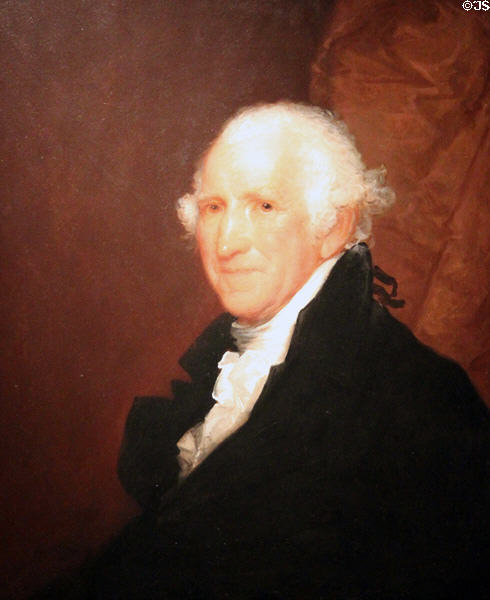 Portrait of Dr. William Aspinwall (c1815) by Gilbert Stuart at Nelson-Atkins Museum. Kansas City, MO.