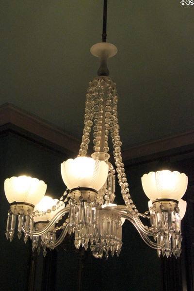 Chandelier at Vaile Mansion. Independence, MO.