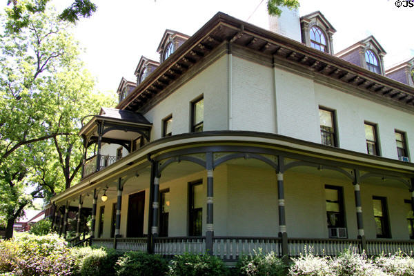 Lewis-Bingham-Waggoner Estate was the home & studio of artist George Caleb Bingham (1864-70). Independence, MO.
