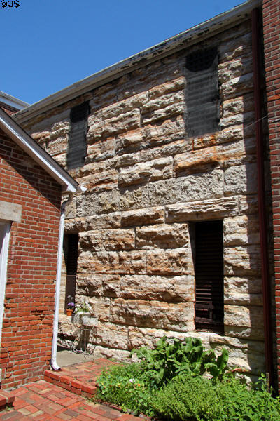 1859 Jail Museum building. Independence, MO.