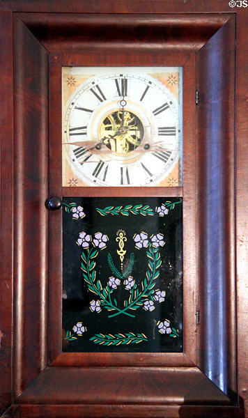 Wall clock at 1859 Jail Museum. Independence, MO.