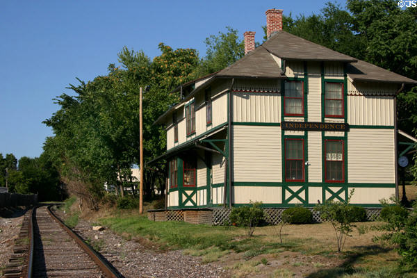 Chicago & Alton Railroad Depot (1879) (318 West Pacific Ave.). Independence, MO.
