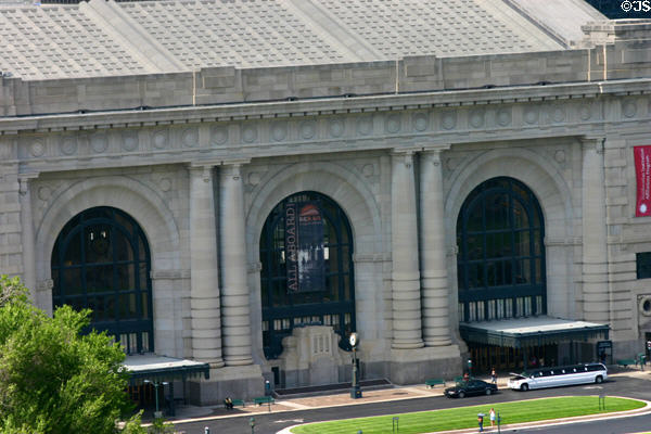 Kansas City Union Station facade. Kansas City, MO.