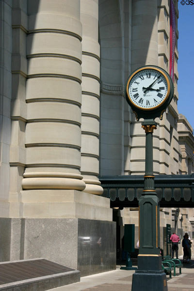 Clock at Kansas City Union Station. Kansas City, MO.