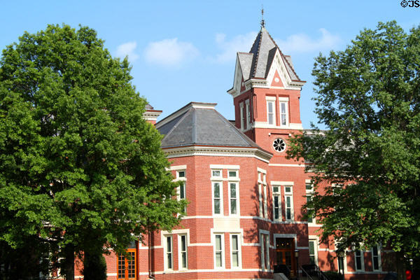 Pickard Hall (1892) hosts Museum of Art & Archaeology on quad of University of Missouri. Columbia, MO.
