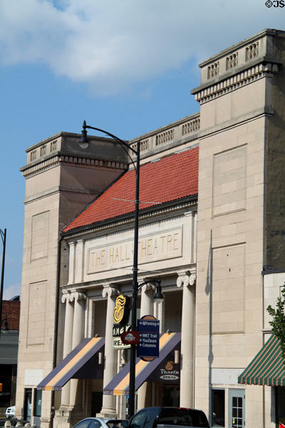 Former Hall Theatre (1919) (102 S. Ninth St.). Columbia, MO. Architect: Robert O. Boller.