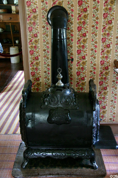 Parlor stove by Acme Wildwood at Truman Birthplace House. Lamar, MO.