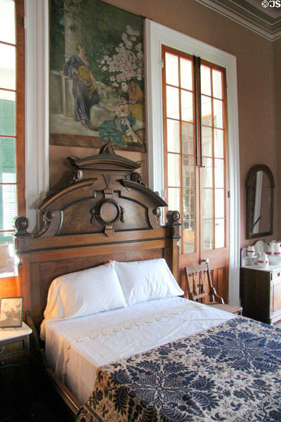Bedroom at Beauvoir. Biloxi, MS.