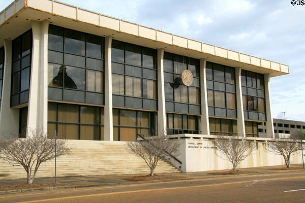 Carroll Gartin Department of Justice Building (2008) (450 High St.). Jackson, MS.