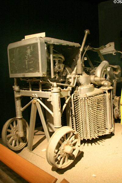 Experimental cotton picker (1920) at Mississippi Agriculture & Forestry Museum. Jackson, MS.