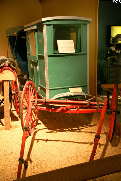 U.S. Mail buggy (c1900) at Mississippi Agriculture & Forestry Museum. Jackson, MS.