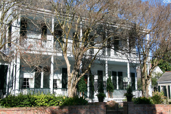 Peter Crist House (c1800) (200 S. Martin Luther King St.). Natchez, MS.