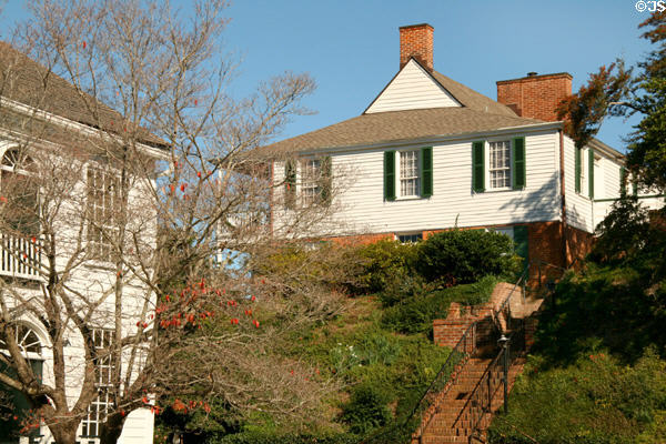 Side view of House on Ellicott's Hill. Natchez, MS.