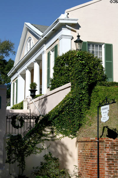 Cherokee House (c1794-1810) (217 High at Wall St.). Natchez, MS. Style: Greek Revival. On National Register.