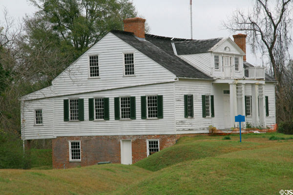 Shirley House, only structure in battle lines to survive battle of Vicksburg. Vicksburg, MS.
