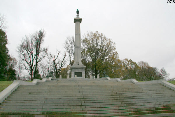 Wisconsin State Memorial (1911) by Julius Loester. Vicksburg, MS.