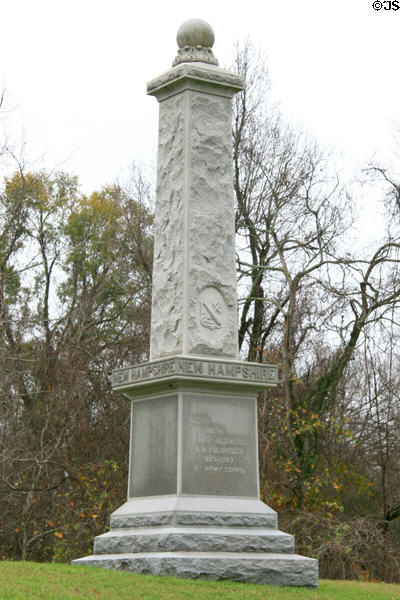 New Hampshire State Memorial (1904). Vicksburg, MS.