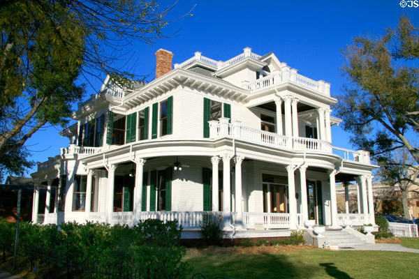 Charles Redding House with surrounding porch. Biloxi, MS.