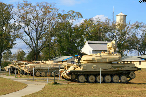 Tank & armor collection at Armed Forces Museum at Camp Shelby. Hattiesburg, MS.