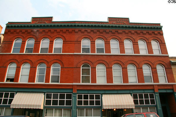 Louis S. Cohn building (1898 & 1901) (62 & 66 W. Broadway). Butte, MT.