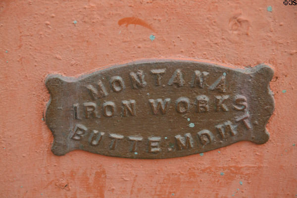 Imperial Block cast iron front makers mark 
