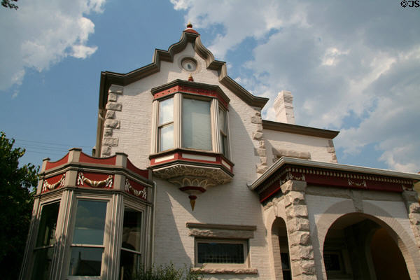 Dr. Donald Campbell Residence (1880s, expanded 1896 & 1916) (307 W. Broadway). Butte, MT.