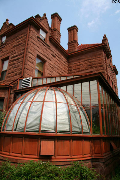 Original greenhouse of Moss Mansion. Billings, MT.