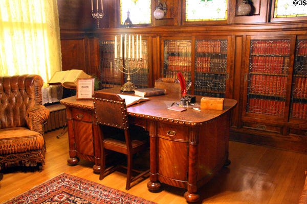 Library of Moss Mansion. Billings, MT.