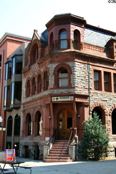 First National Bank Securities Building (1886). Helena, MT. Style: Victorian Romanesque. Architect: Hodgson, Wallingford & Stem.