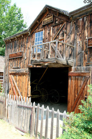 Criterion Dance Hall at Nevada City open air museum. Nevada City, MT.