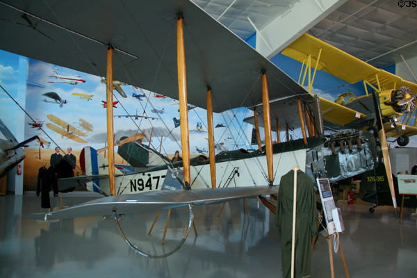 Standard Trainer biplane (1917) at Fargo Air Museum. Fargo, ND.