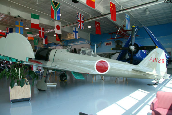 Mitsubishi A6M2 Model 21 Rei-Sen Zero (1940) at Fargo Air Museum. Fargo, ND.