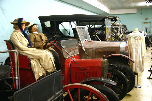 Alanson P. Brush Runabout (1906) auto at Aurora Plainsman Museum. Aurora, NE.