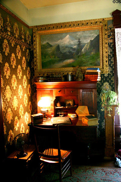 Interior of Talmadge house at Stuhr Museum. Grand Island, NE.