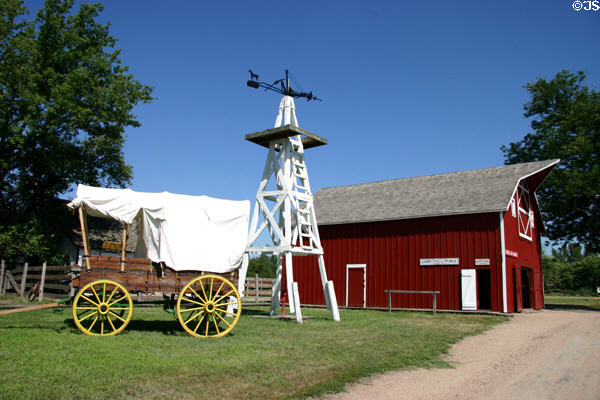 Shimmer barn Livery stable (c1890) at Stuhr Museum. Grand Island, NE.