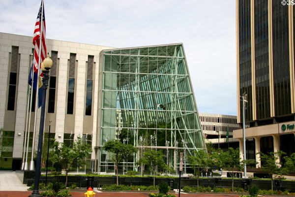 Atrium attached to One First National Center. Omaha, NE.